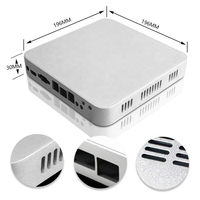 Boîtier de contrôle pour mini PC industriel, boîtier ITX en aluminium extrudé sur mesure avec indice de protection IP54