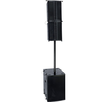 Système de sonorisation de qualité professionnelle pour église, haut-parleur colonne, haut-parleur passif, système de sonorisation extérieur, fourni par l'usine