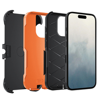 Clip de ceinture Defender étui de téléphone pour iPhone 17 Pro Max housse robuste, étui complet pour iPhone 17 16 15 14 13 12 11
