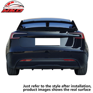 เหมาะสำหรับ Tesla Model 3 ปี 2017-2026 สปอยเลอร์ท้ายทรง GT ลายคาร์บอนไฟเบอร์ - Product Image 3