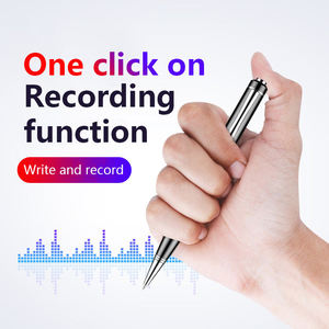 เครื่องบันทึกเสียงดิจิตอลคุณภาพสูงแบบปากกาพร้อมพอร์ตเชื่อมต่อไมโครยูเอสบี 2.0 สำหรับการประชุมทางธุรกิจ - Product Image 3