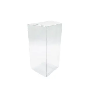 Geschenk Falten Klar PET PVC Transparente Kunststoff box