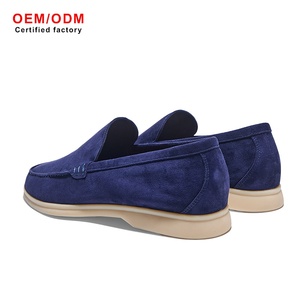 Luxury Women's Slip-On Flat Designer Genuine Leather Western Style Soft Casual Shoes High Quality Upper with Custom Logo <strong>Loafers</strong> - Product Image 3