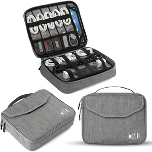 Travel Gadget Organizer Accessories Carry Bag Digital USB Charging Cable Electronics Storage Bags