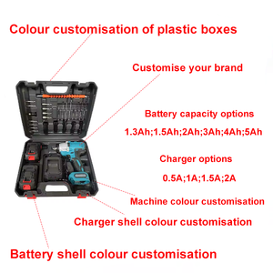 750N промышленный класс 20 В литиевый беспроводной бесщеточный ударный ключ многоцелевой мощный ключ с высоким крутящим моментом Электрический источник батареи - Product Image 3