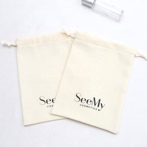 Pochette cadeau en toile de luxe avec cordon de serrage, en toile de coton super douce, pour bijoux, montres, bracelets, colliers - Product Image 6