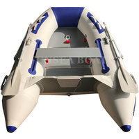 Bateau à rames gonflable, 3 pieds, 7 pieds, 2.3m, en PVC, bon marché