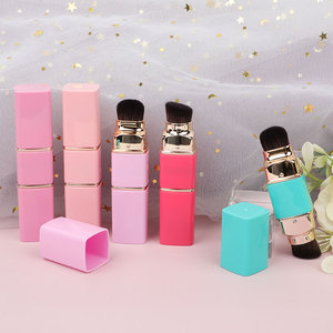 Pinceaux de maquillage professionnels de luxe personnalisés, rétractables, double tête, véganes, de haute qualité, pour voyage, vente en gros, marque privée - Product Image 2
