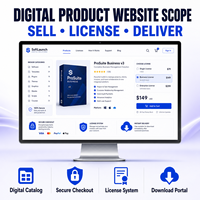 Diseño y Desarrollo de Sitios Web de Productos Digitales Personalizados con Catálogo Digital, Pago Seguro y Entrega de Archivos