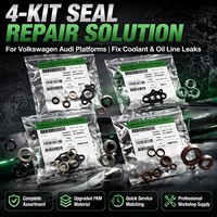 طقم حشيات أنابيب المياه والزيت بالجملة OE 06J117070 WHT007689 لسيارات فولكس فاجن وأودي EA111 EA211 EA888 الجيل الثاني والثالث، طقم حشيات خط تبريد التوربو