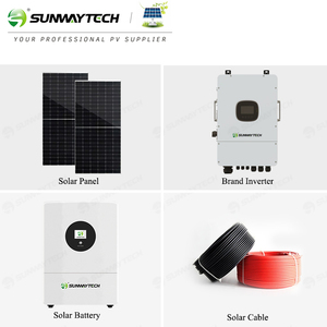 Système solaire hybride connecté au réseau avec batterie de secours pour la réduction de la consommation d'électricité résidentielle et l'indépendance énergétique - Product Image 4