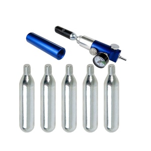 <span class=keywords><strong>Pompe</strong></span> <span class=keywords><strong>à</strong></span> <span class=keywords><strong>vélo</strong></span> en forme de bouteille 3/8UNF Cartouche CO2 basse pression 8g Valve <span class=keywords><strong>à</strong></span> dégagement rapide - Product Image 1