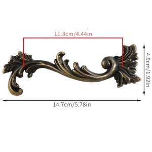 Euro/Mỹ/Pháp sang trọng hợp kim kẽm Rồng & Phượng xử lý-tủ quần áo/ngăn kéo phần cứng-cho tủ - Product Image 6