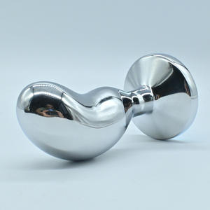 خرزات توسيع شرجية للبالغين من الجنسين، سدادات شرجية معدنية كبيرة، ألعاب جنسية BDSM، مجوهرات شرجية - Product Image 3