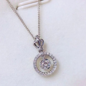 Collana con Ciondolo in Zircone Stile Minimalista, Design Delicato, Gioiello da Donna per la Clavicola - Product Image 3