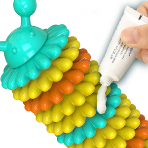 Nouveautés 2024 : Jouets pour chiens colorés, jouets à engrenages rotatifs, forme de chenille, robustes et durables pour chiens - Product Image 4