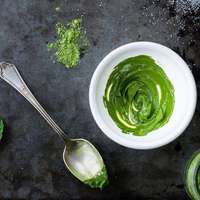 Poudre de Matcha Vert Bio Certifié USDA et UE de Qualité Cérémoniale, Personnalisable OEM, Marque Privée, Saveur Noix de Coco, Grade 4A-6A