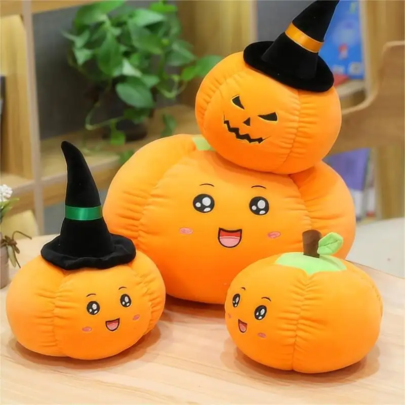Claw machine doll/Halloween Plush Kids Toy Home Decor/Halloween Pumpkin Doll Stuffed Bag