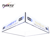 Tianyu - Nuevo Diseño de Exhibidor de Luz LED para Publicidad, Stand para Ferias Comerciales, Mostrador de Vidrio, Vitrina, Stand de Exhibición