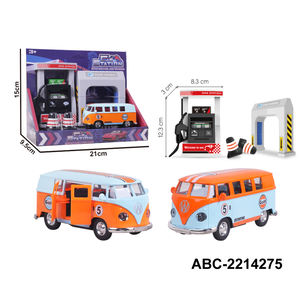 Giocattoli fortunati stazione di benzina lega coleottero simulazione auto Set <span class=keywords><strong>scarabeo</strong></span> giocattolo regalo di compleanno auto - Product Image 3