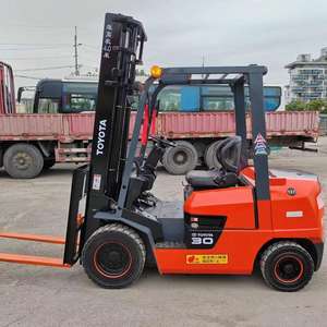 Utilisé pour le chariot élévateur diesel FGZN30 avec moteur GPL, capacité de 3 tonnes, hauteur de levage de 4 m pour l'entrepôt et le transport de détail - Product Image 4