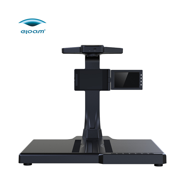 Eloam 22 MP High-Speed USB Document & Book Scanner with Preview Screen and V-Shaped Cradle in Stock