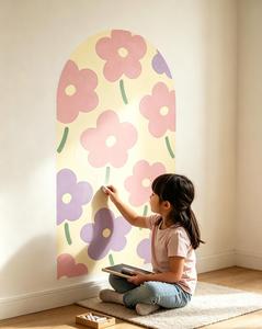 <span class=keywords><strong>Vinilo</strong></span> Adhesivo Magnético Removible para Pared, Resistente al Agua, Personalizable, Color OEM, Pizarra Magnética para Dormitorio - Product Image 1