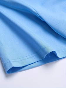 Camisetas de cuello redondo, sencillas y versátiles, fábrica de ropa de manga corta, personalización disponible.F10 - Product Image 6