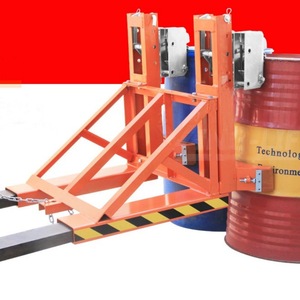 Elevador de bidones Kuku 940x900x1000mm, equipo de manipulación de bidones de acero y plástico para uso con montacargas - Product Image 2