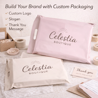 Enveloppes d'expédition personnalisées avec logo, imperméables, auto-adhésives, enveloppes à poignée, emballage pour vêtements, expédition de vêtements, sacs d'expédition en polyéthylène