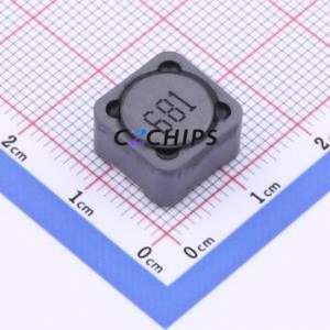 Inductor de Potencia FTKB1207-681MT SMD, 12.5x12.5mm (Inductancia: 680uH) (Precisión: 20%) (Corriente Nominal: 670mA) - Product Image 1