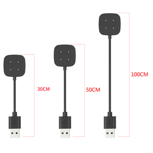 <span class=keywords><strong>Chargeur</strong></span> magnétique pour <span class=keywords><strong>Fitbit</strong></span> Versa 3 4, <span class=keywords><strong>chargeur</strong></span> de montre pour <span class=keywords><strong>Fitbit</strong></span> <span class=keywords><strong>Sense</strong></span> 2, base de charge, câble USB, station de charge - Product Image 2