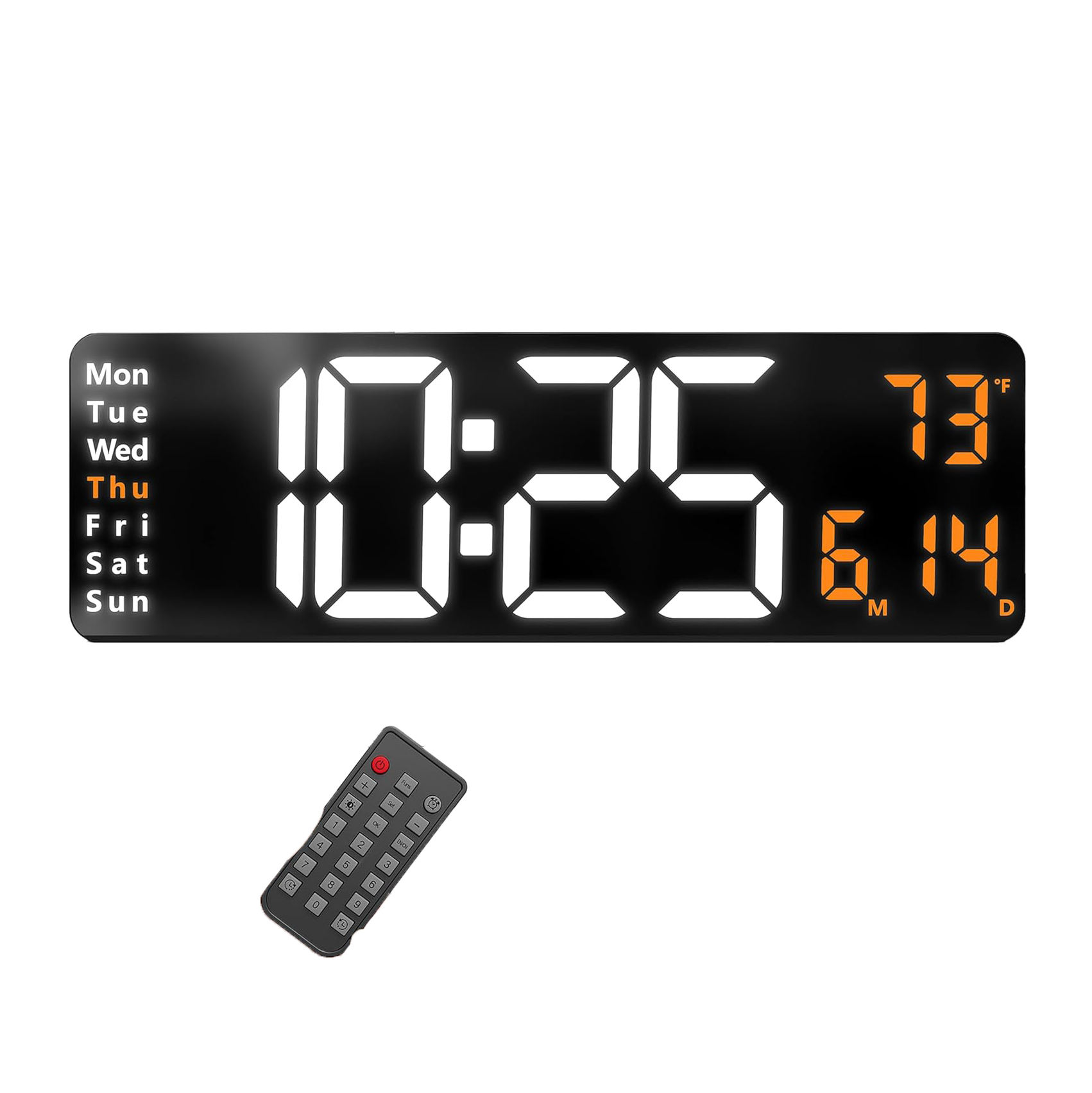 Lumière noire/orange