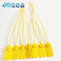 Sceau de sécurité ISO 17712, sceau en plastique gravé au laser, sceau en plastique imprimé au laser, sceau de sécurité