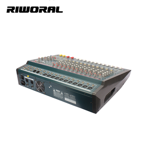 Dn1233 Professionele 12-kanaals Audio Power Mixer Usb <span class=keywords><strong>Interface</strong></span> <span class=keywords><strong>Controller</strong></span> Met Metalen Constructie Audio Versterker - Product Image 5