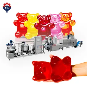 convenient operation Highly recommended starchless vitamins gelatin gummy candy processing equipment candy machine