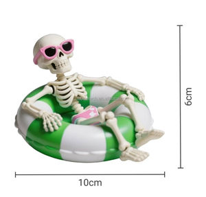 รูปโครงกระดูกว่ายน้ำวงกลมผีฮาโลวีนสำหรับ<span class=keywords><strong>2026</strong></span>รูปปั้นเหมือนจริงเรซิ่นออกแบบได้ตามต้องการผู้ผลิตขายส่ง - Product Image 6