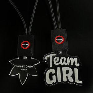 Qcool Khuyến Mại Số Lượng Lớn Bán Buôn Biểu Tượng Tùy Chỉnh Độ Sáng Cao Sinh Thái Thân Thiện Có Thể Sạc Lại Lễ Hội Buổi Hòa Nhạc Ánh Sáng Dây Buộc - Product Image 3