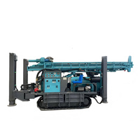 Foreuse rotative diesel mobile pour puits d'eau, économique en carburant, pour la construction rurale