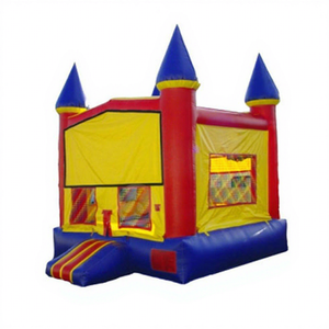 <span class=keywords><strong>Château</strong></span> gonflable commercial d'extérieur en PVC avec toboggan pour enfants, idéal pour fêtes et mariages, à vendre - Product Image 4