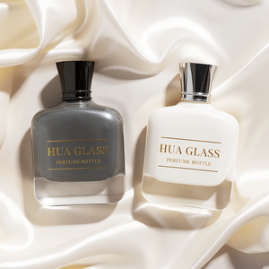 En stock – Flacon <span class=keywords><strong>de</strong></span> <span class=keywords><strong>parfum</strong></span> vide <span class=keywords><strong>de</strong></span> 100 ml à fond épais avec pulvérisation interne, bouchon en alliage <span class=keywords><strong>de</strong></span> zinc, personnalisable avec logo OEM, boîte <span class=keywords><strong>de</strong></span> <span class=keywords><strong>parfum</strong></span> - Product Image 2