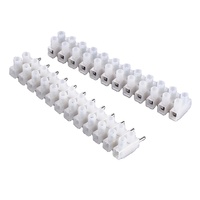 BELEKS Borniers à douille en laiton à coque en plastique à 12 pôles durables et efficaces pour une utilisation électrique