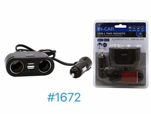 Nhà Phân Phối 2 Chiều Bộ Chuyển Đổi Ổ Cắm Đa Chức Năng 12V24V Bộ Sạc Xe Hơi Kép USB3.1 120W Bật Lửa Xe Hơi Công Suất Cao - Product Image 6