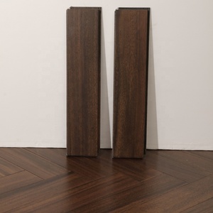 Pavimento in Legno Massello Africano Iroko a Spina di Pesce Impermeabile, Stoccaggio a Lungo Termine, Riscaldamento, Pavimenti in Legno Duro - Product Image 1