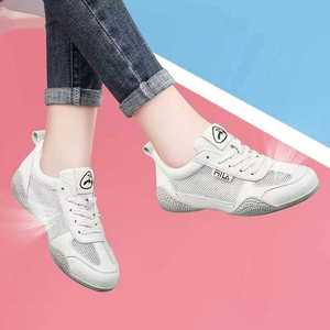 Zapatillas Deportivas Casuales para Mujer, Nuevas, <span class=keywords><strong>a</strong></span> <span class=keywords><strong>la</strong></span> <span class=keywords><strong>Moda</strong></span>, Blancas, en Existencia 2026, Transpirables, con Cordones - Product Image 4
