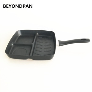 Sartén cuadrada antiadherente, 3 en 1, sartén de tres vías - Product Image 2