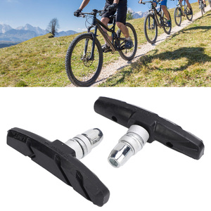 2 plaquettes de frein <span class=keywords><strong>pour</strong></span> vélo, plaquettes de frein V <span class=keywords><strong>pour</strong></span> vélo, kit de blocs de frein <span class=keywords><strong>pour</strong></span> VTT, vélo de montagne, vélo de route, faible bruit, antidérapant - Product Image 2