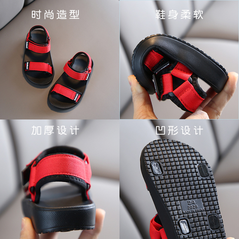Kids Fashion Walking Shoes Beach Sandals Children Girl Boy Outdoor Flat Casual Sandals