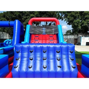 Circuito de Obstáculos Inflable para Exteriores, Juego Inflable Gigante para Fiestas de Adultos, Combo de Obstáculos Inflables, Trampolín para Niños - Product Image 5