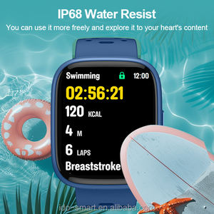 Montre intelligente pour enfants avec fonction de suivi GPS, étanche, en silicone, tactile, personnalisable, anti-perte - Product Image 2